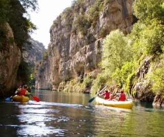  Piragüismo con amigos 